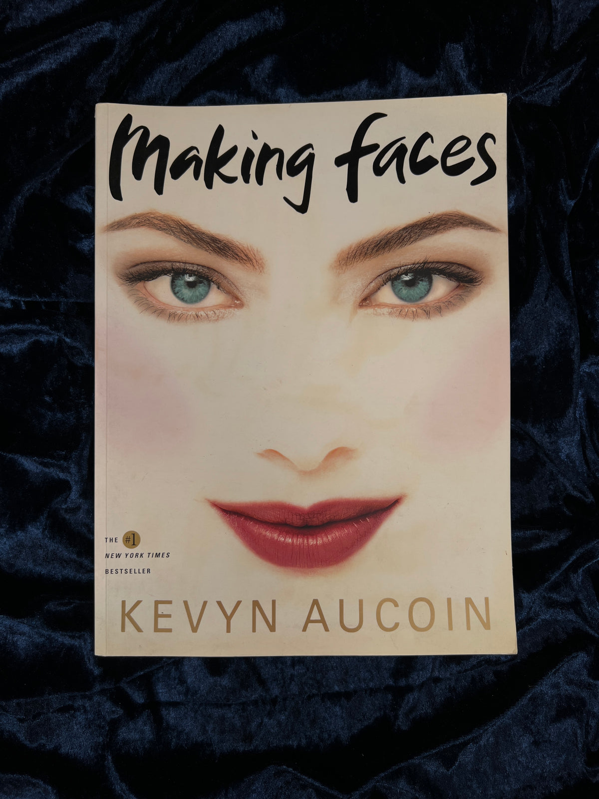 Vintage Making Faces by Kevyn Aucoin - Illustrated Makeup Guide - First Paperback Edition
