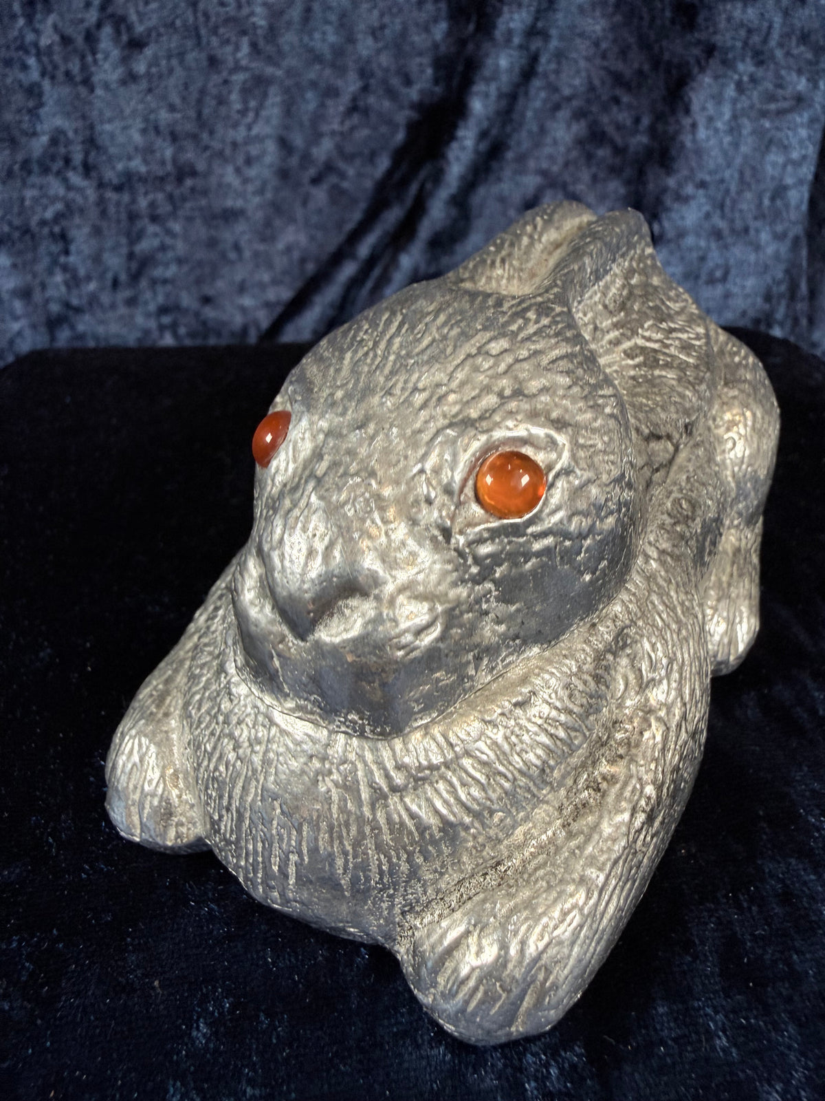 Vintage Metal Frog Trinket Box - Hinged Lid and Arthur Court 1990