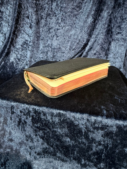 Vintage My Sunday Missal by Father Stedman - Leather Bound Religious Pocket Sized Prayer Book