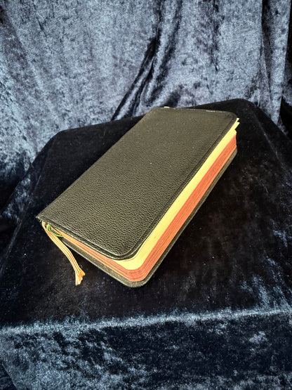 Vintage My Sunday Missal by Father Stedman - Leather Bound Religious Pocket Sized Prayer Book