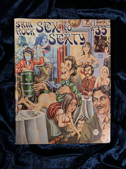 Vintage Sex To Sexty Magazine - Skin Rock Issue #35 - Pierre Davis