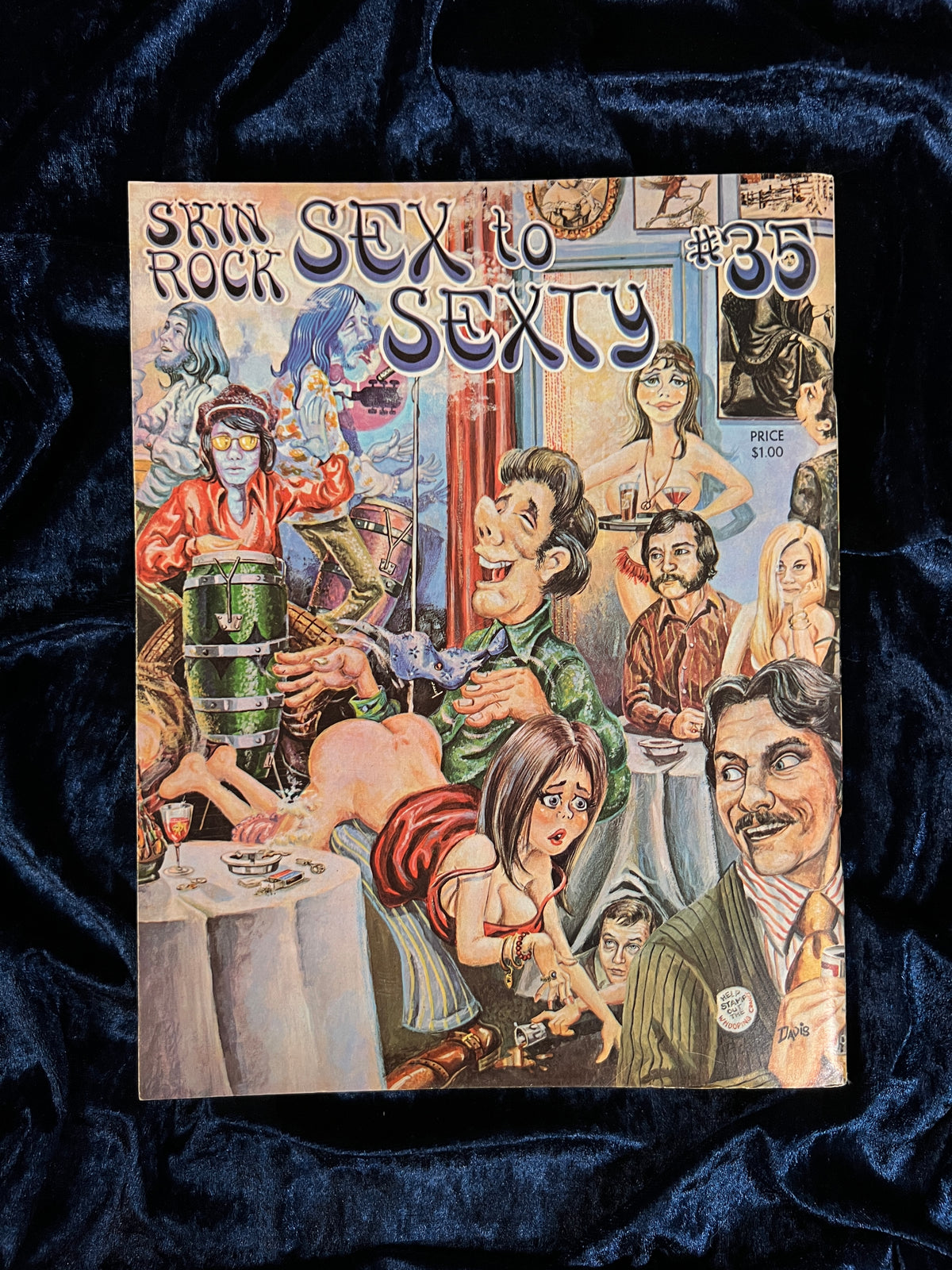Vintage Sex To Sexty Magazine - Skin Rock Issue #35 - Pierre Davis