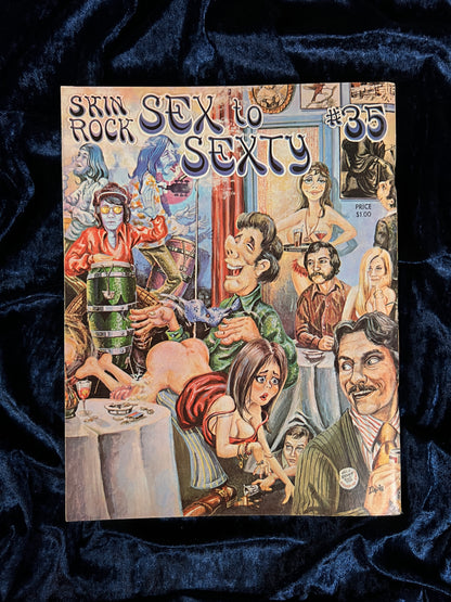 Vintage Sex To Sexty Magazine - Skin Rock Issue #35 - Pierre Davis