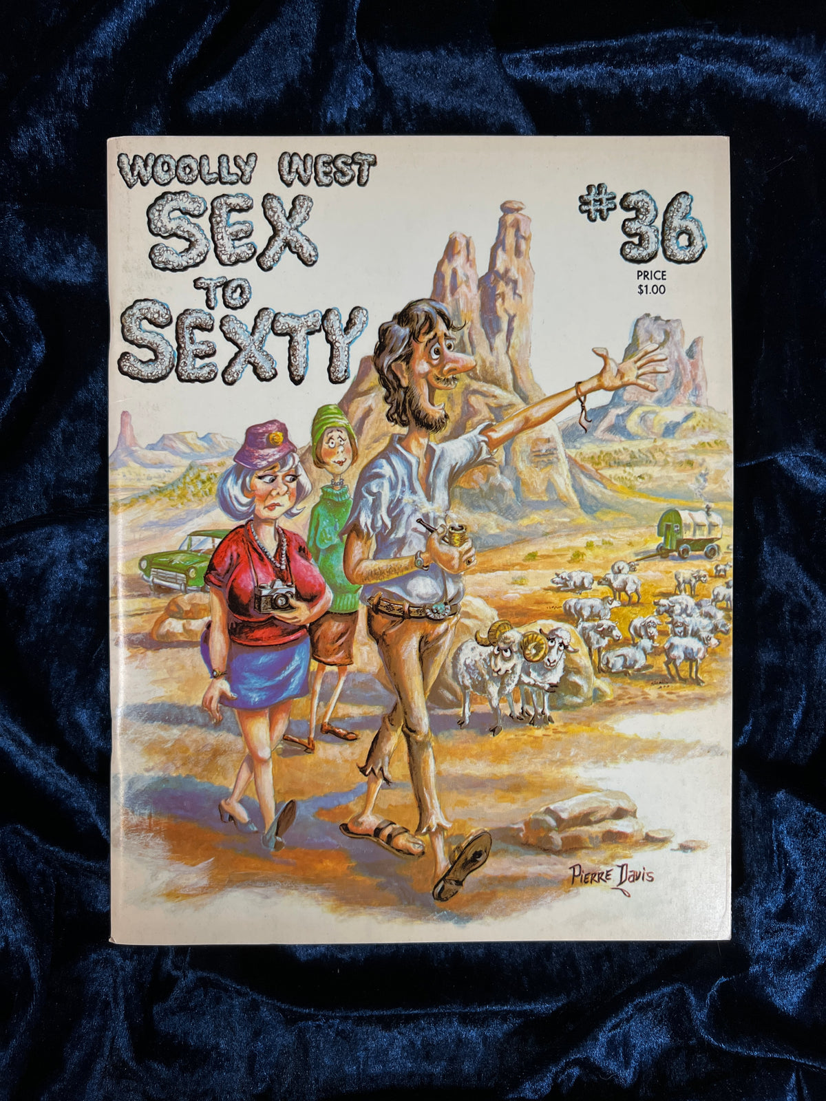Vintage Sex to Sexy Magazine - Woolly West Issue #36 - Pierre Davis