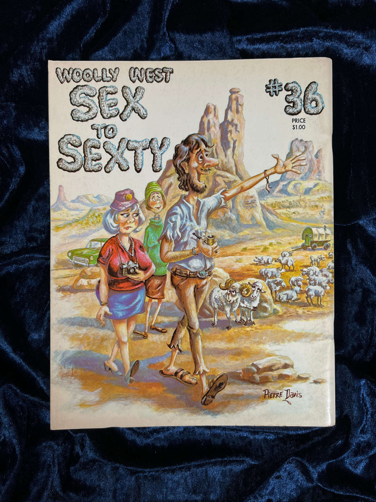 Vintage Sex to Sexy Magazine - Woolly West Issue #36 - Pierre Davis