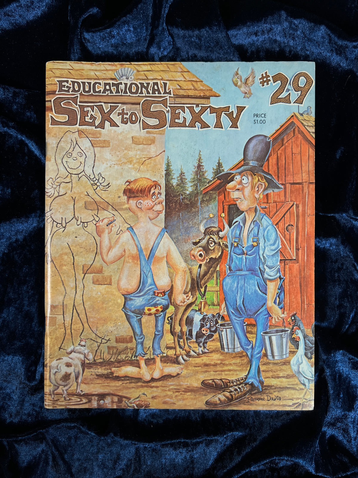Vintage Sex to Sexy Magazine - Educational Issue #29 - Pierre Davis