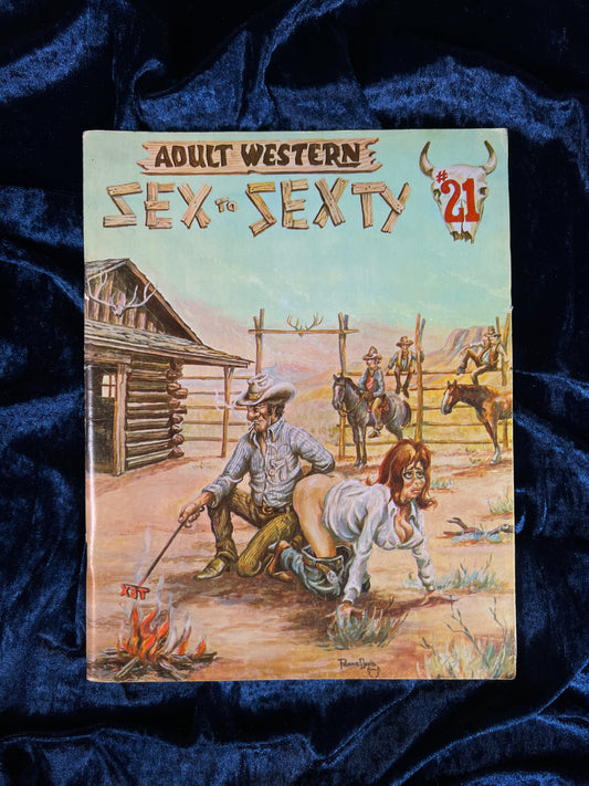 Vintage Sex To Sexty Magazine - Adult Western Issue #21 with Pierre Davis Cover