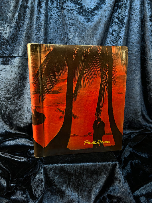 Vintage Hawaiian Honeymoon Photo Album - Made in Korea