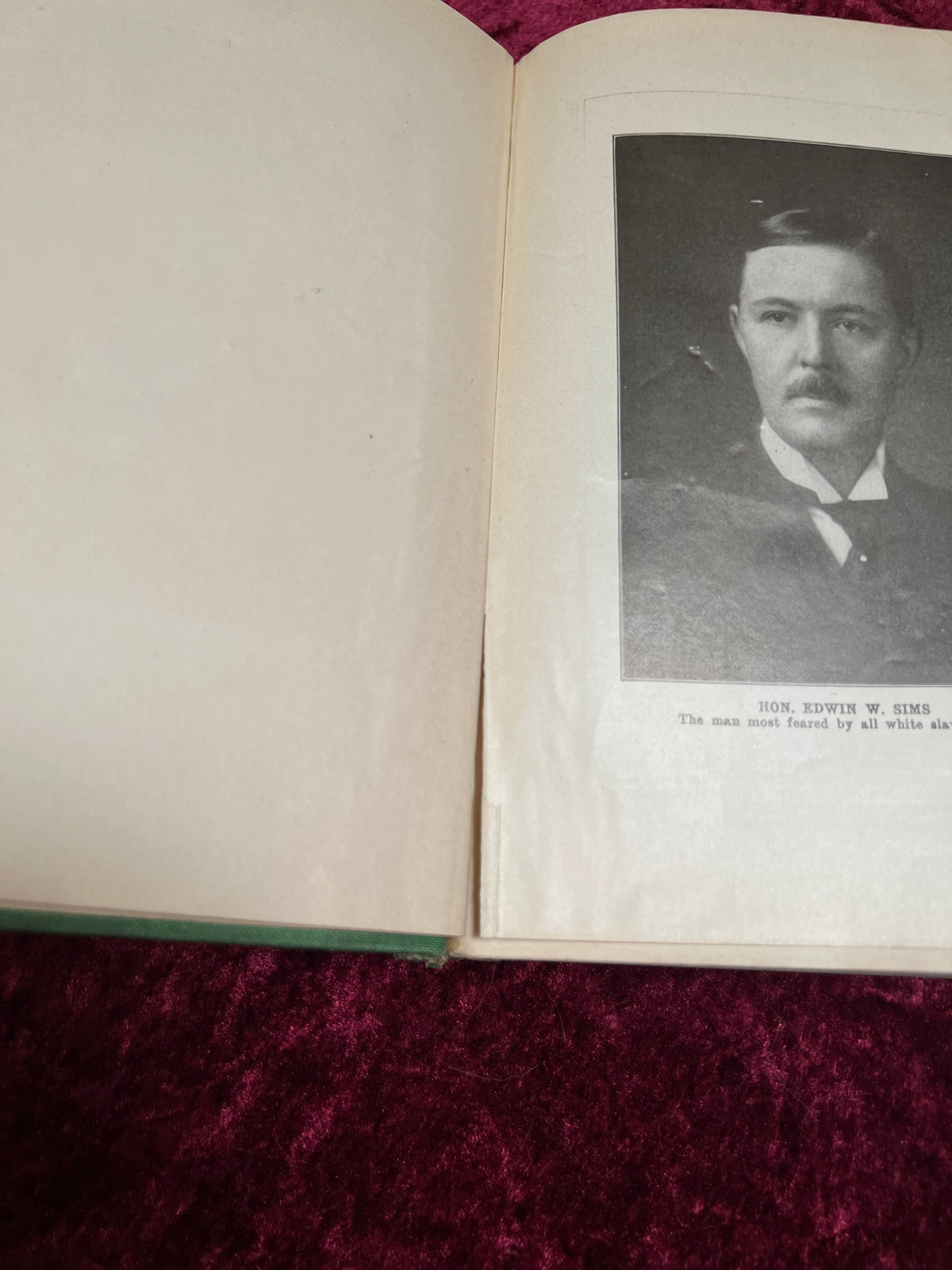 Antique Fighting the Traffic in Young Girls - Ernest A. Bell - 1910 Illustrated Hardcover