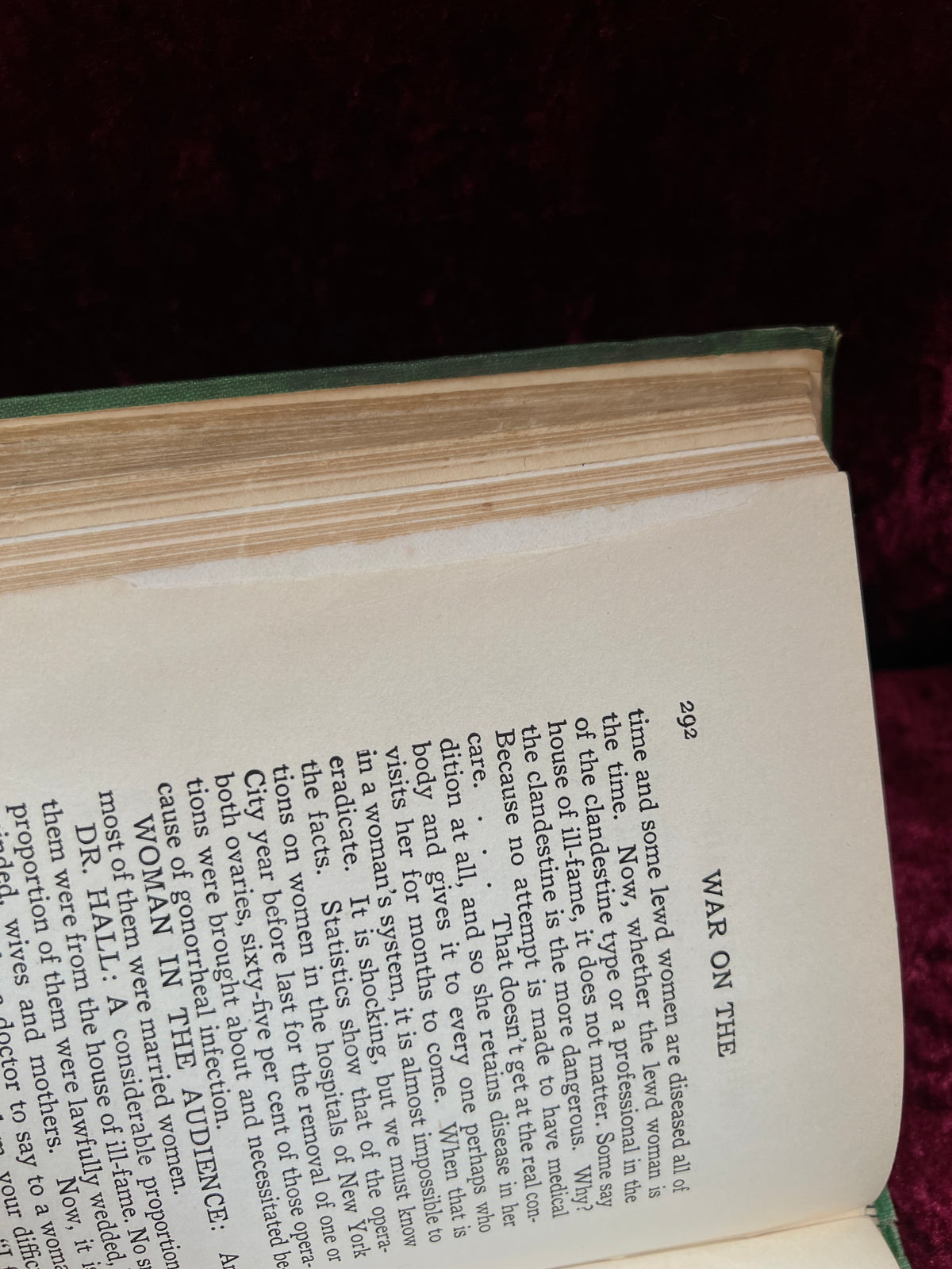 Antique Fighting the Traffic in Young Girls - Ernest A. Bell - 1910 Illustrated Hardcover