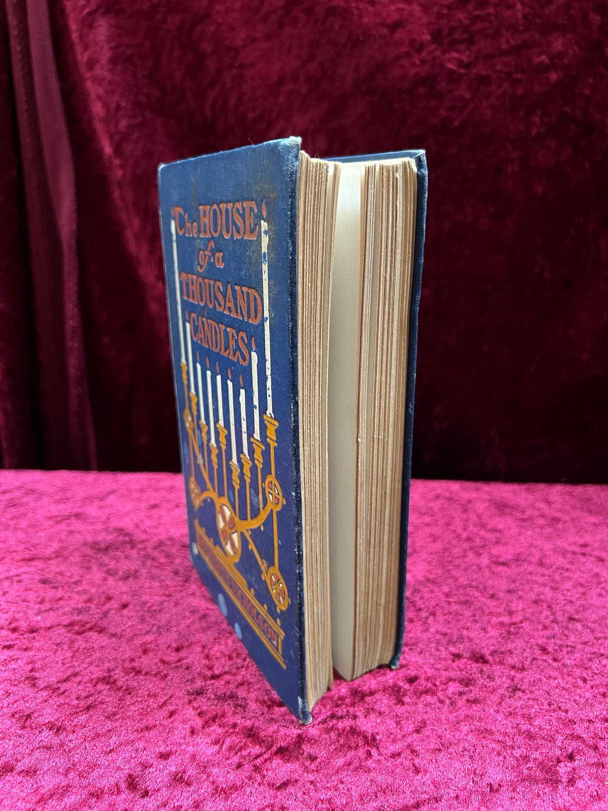 Antique The House of a Thousand Candles - Meredith Nicholson - Illustrated Hardcover