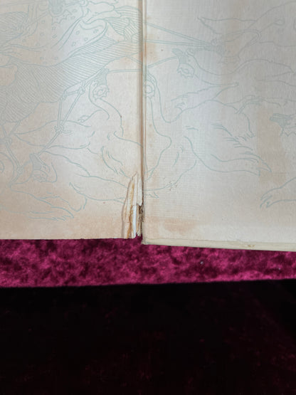 Antique Hans Andersen's Fairy Tales Book - Illustrated Hardcover with Color Plates
