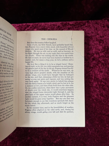 Vintage Myths Every Child Should Know Book - Illustrated Hardcover - Hamilton Wright Mabie