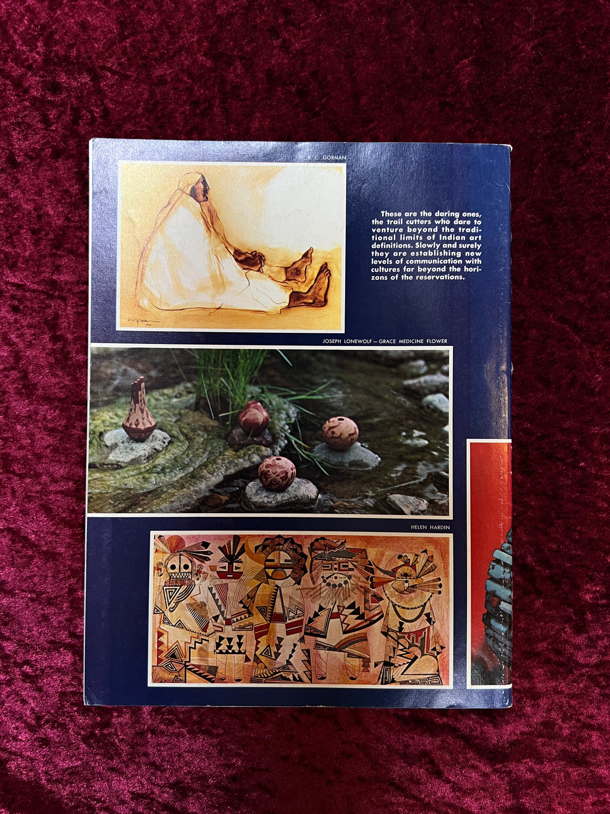 Vintage Arizona Highways Magazine - American Indian Artists Series - August 1976