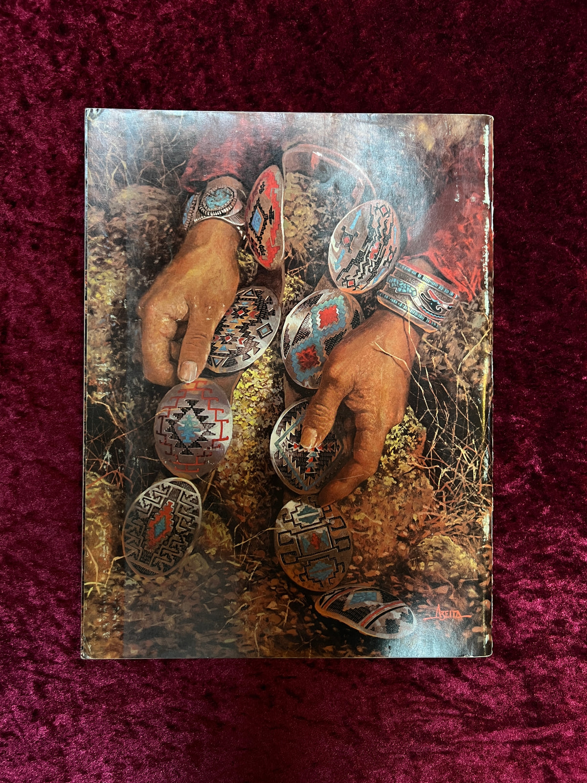 Vintage Arizona Highways Turquoise Blue Book - Indian Jewelry Digest Magazine