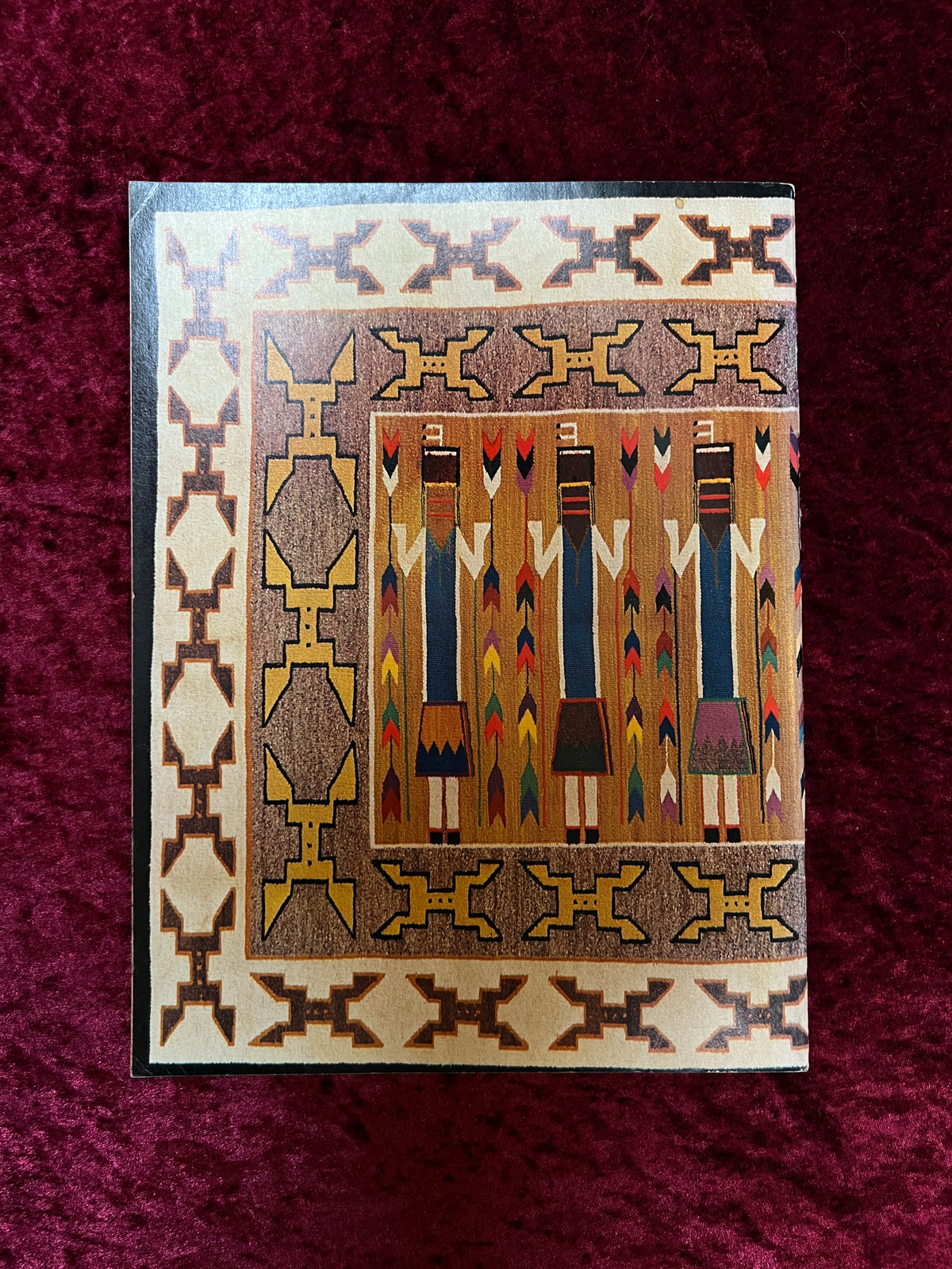 Vintage Arizona Highways Magazine - Weaving Tapestries of the Navajo - July 1974
