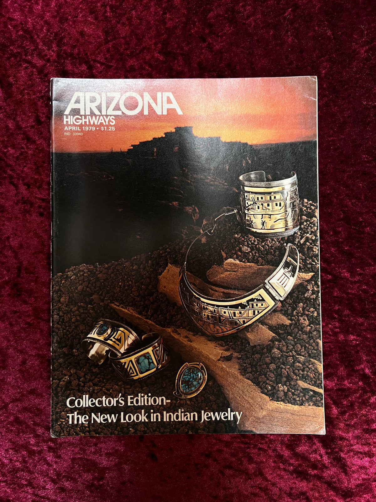 Vintage Arizona Highways Magazine - The New Look in Indian Jewelry - Collector's Edition - April 1979
