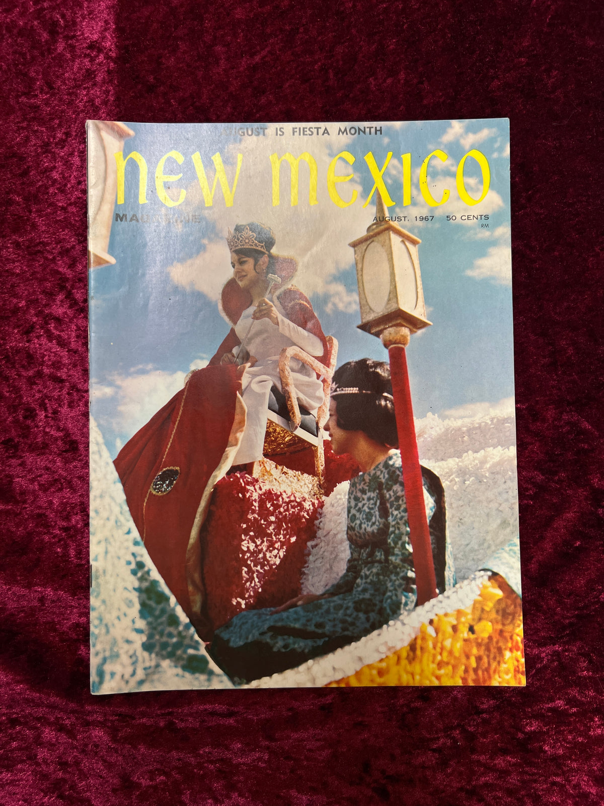 Vintage New Mexico Magazine - Fiesta Month - August 1967