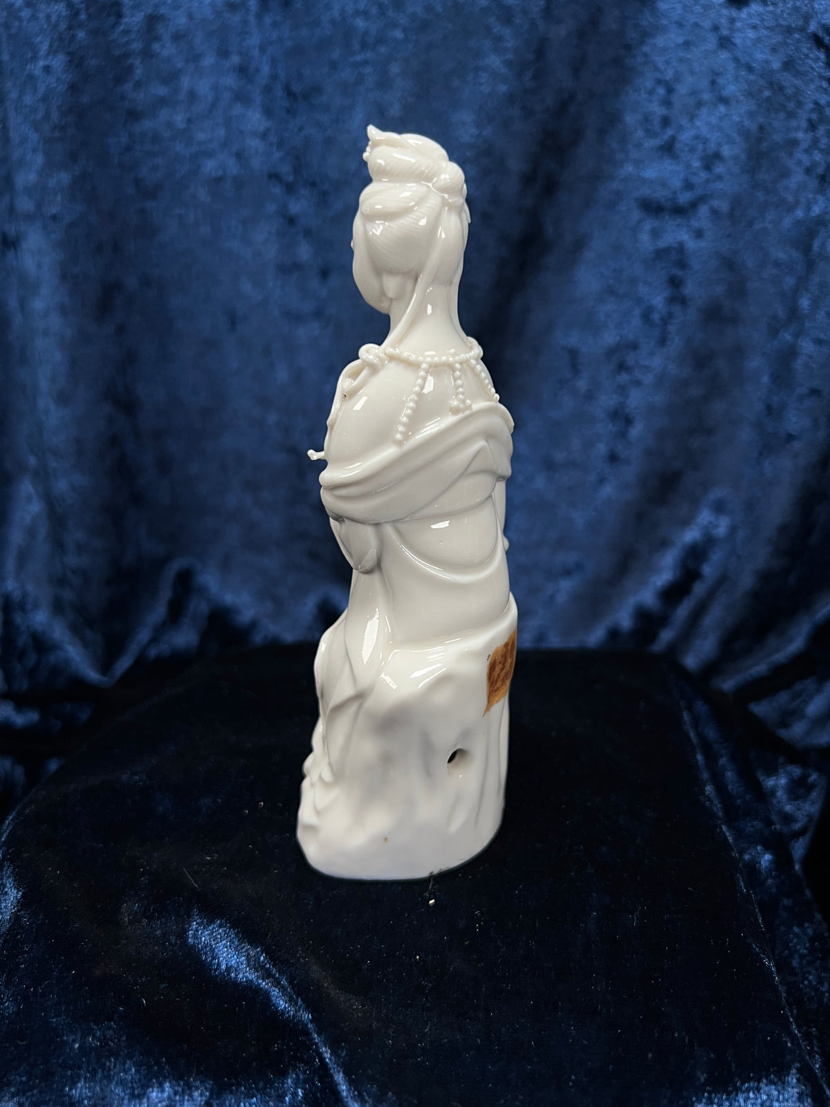 Vintage Chinese Porcelain Guanyin Figurine - White Bodhisattva of Compassion