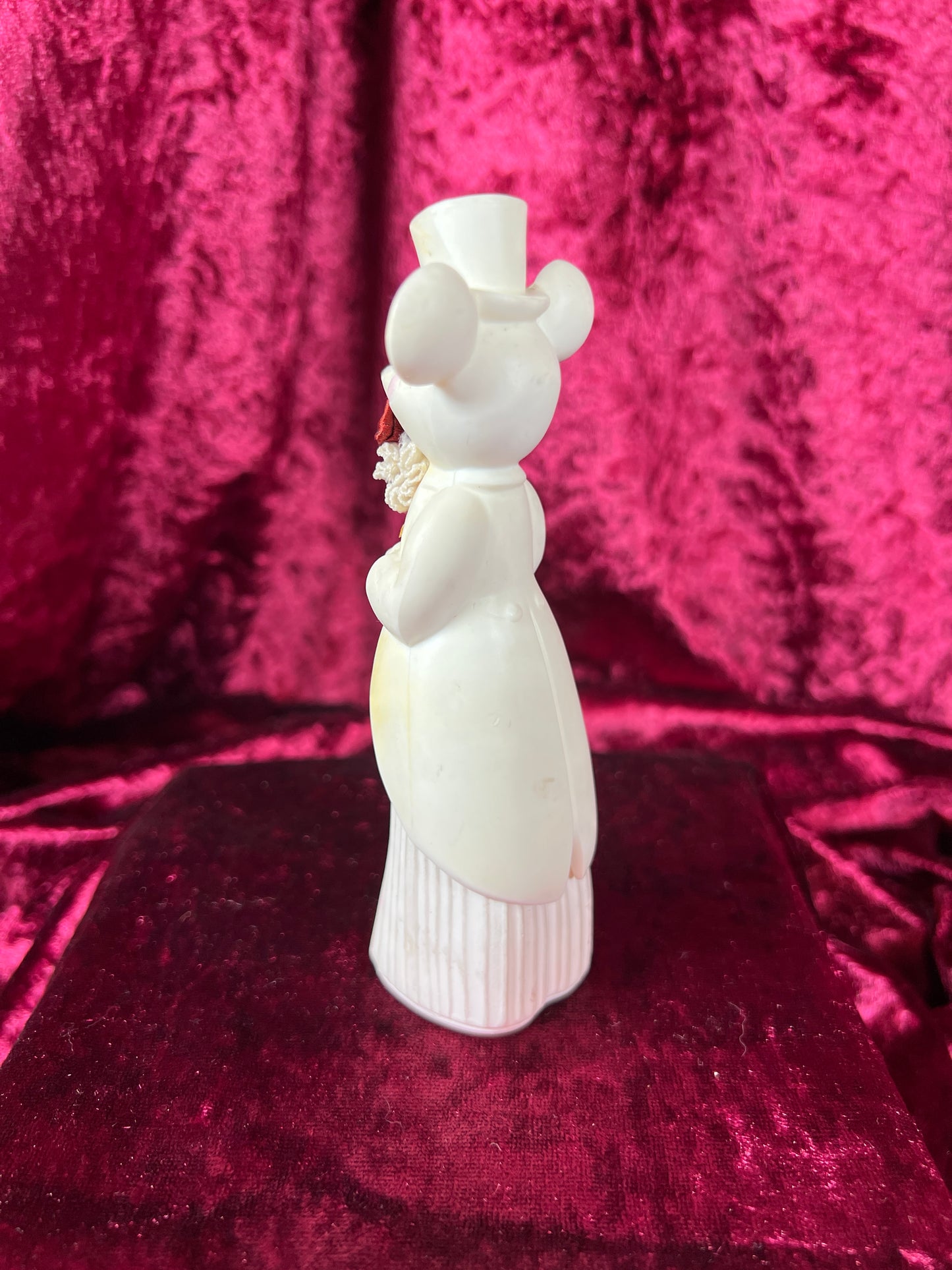 Vintage Perfume Bottle Set - Anthropomorphic Mice Bride and Groom - Avon