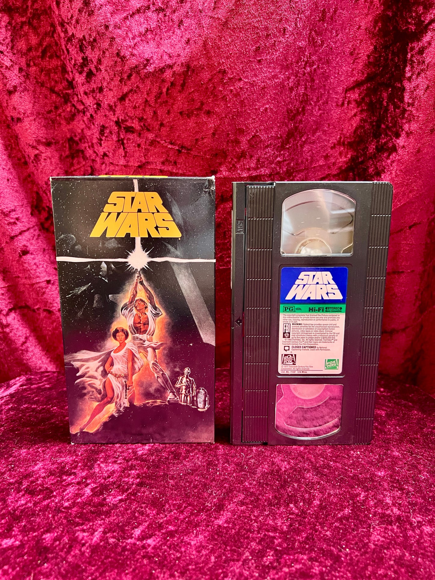 VHS - Star Wars Trilogy Box Set - 1983