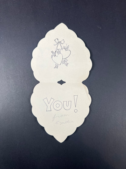 Vintage Ephemera - Valentine’s Day Card - Shootin’ For A Bang-Up Valentine - A-Meri-Card