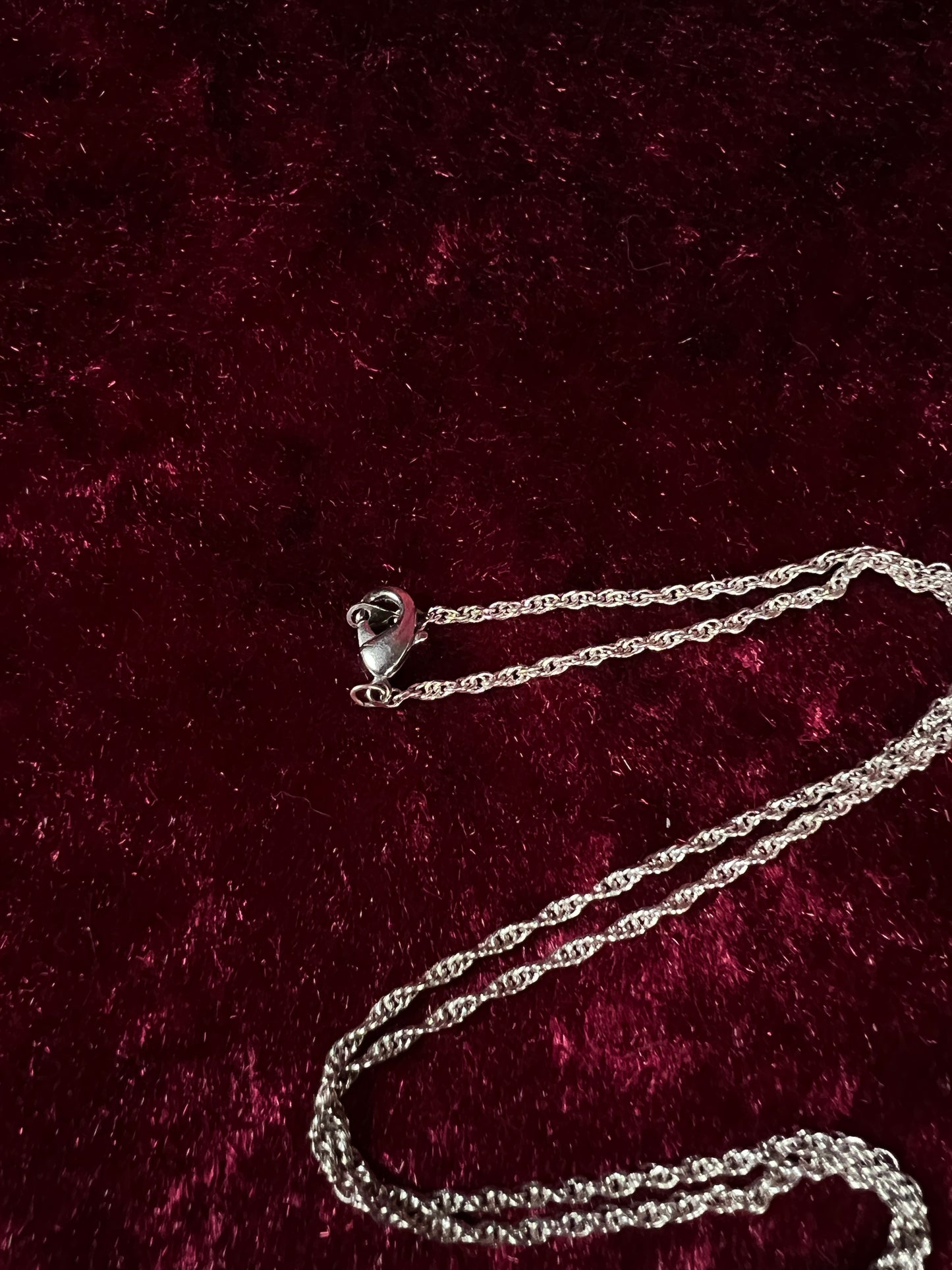 Vintage Silver Tone Religious Medal Necklace - Saint Gerard Pendant