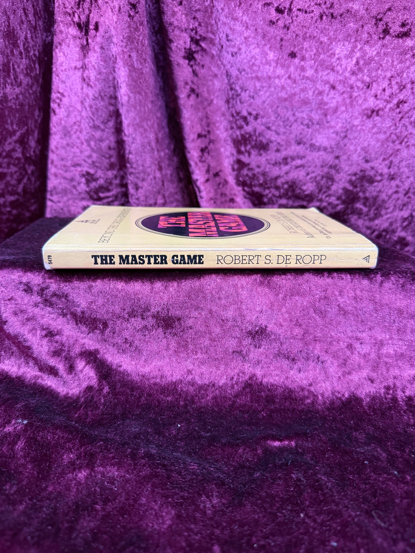Vintage Paperback Book – The Master Game Beyond the Drug Experience Ropp 1968