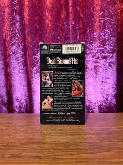 VHS - Death Becomes Her - 1992