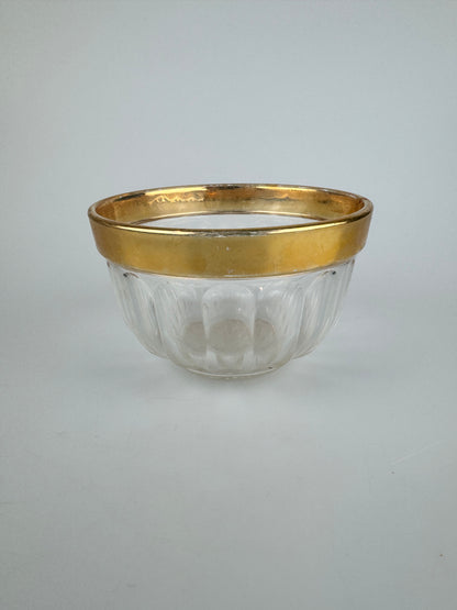 Vintage Mikasa Cambria Gold Small Fruit Dessert Bowl