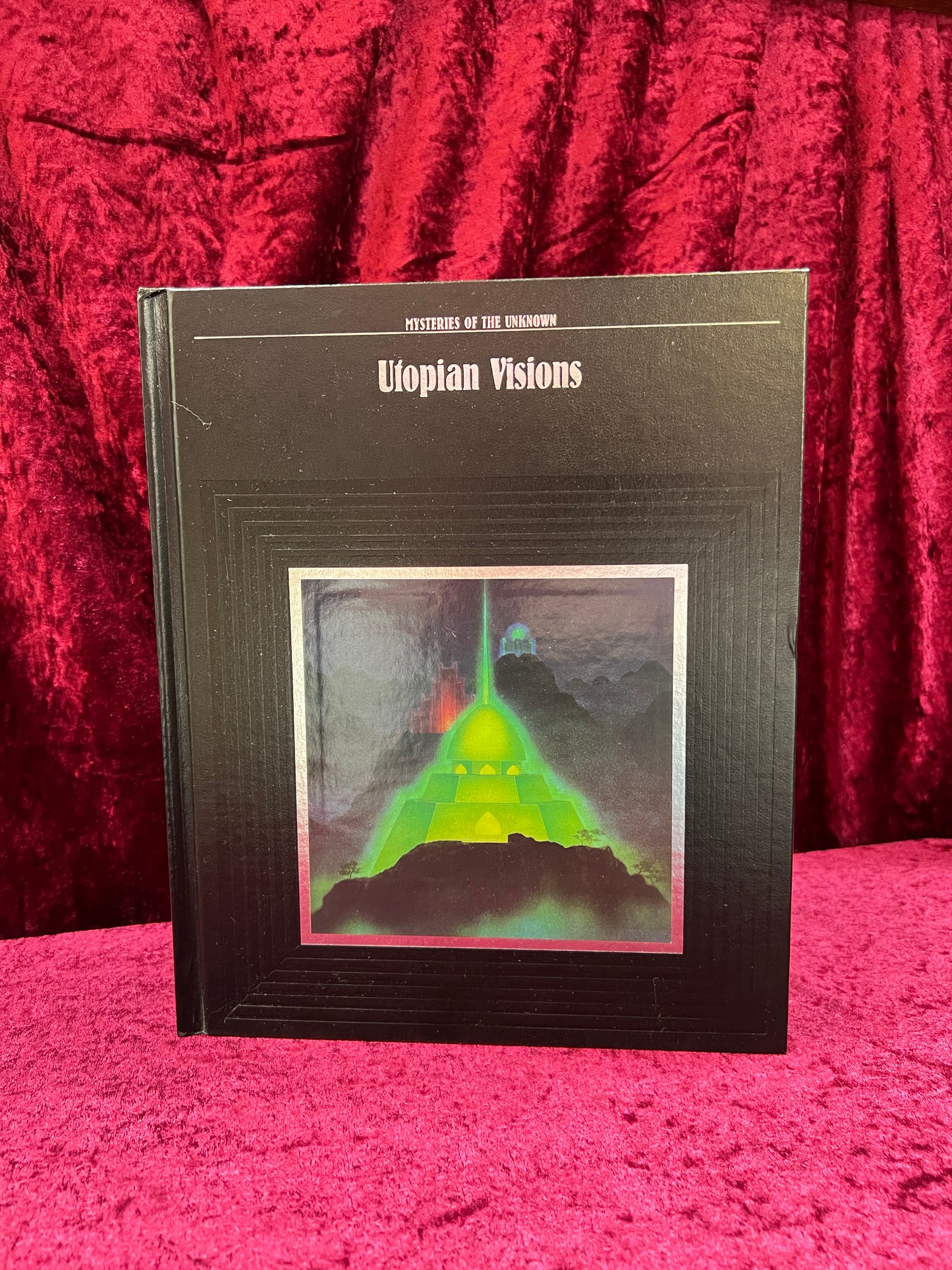 Vintage Hardcover Coffee Table Book - Time Life Mysteries Of The Unknown - Utopian Visions