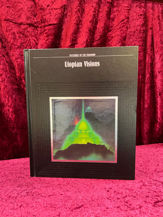 Vintage Hardcover Coffee Table Book - Time Life Mysteries Of The Unknown - Utopian Visions