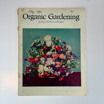 Vintage 1950s Organic Gardening Magazines Bundle