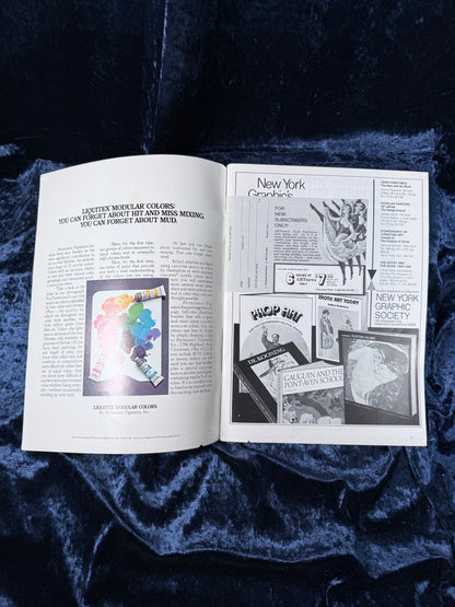 Vintage Paper ARTnews Magazine – Ed Ruscha Sweet and Sour April 1972