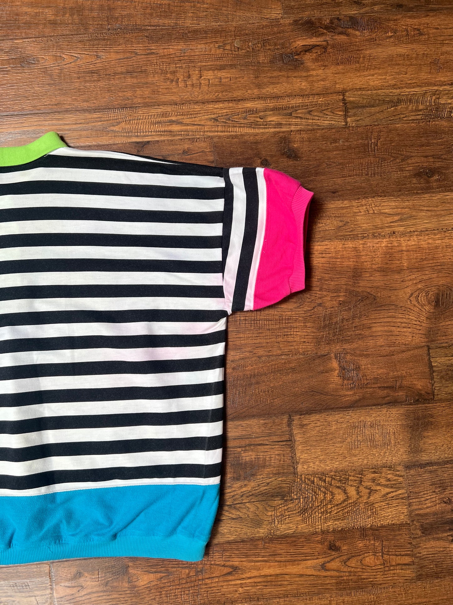 Vintage Clothing - Polo Shirt - 90’s Horizontal Stripes - 2X-Large - Goola Gong