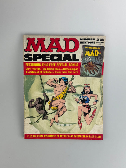 Vintage Mad Magazine - Mad Special - 1975 - #21 - with Comic Insert