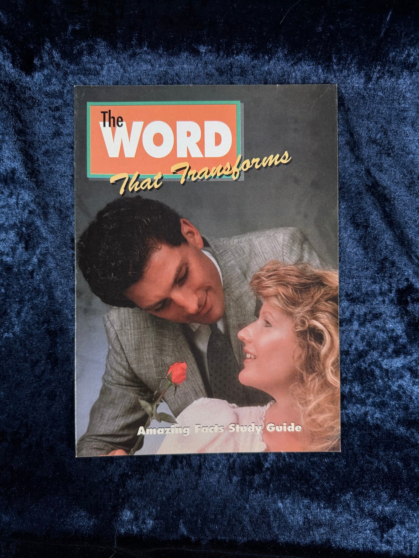 Vintage Amazing Facts Study Guide Booklet - The Word That Transforms - Early Edition