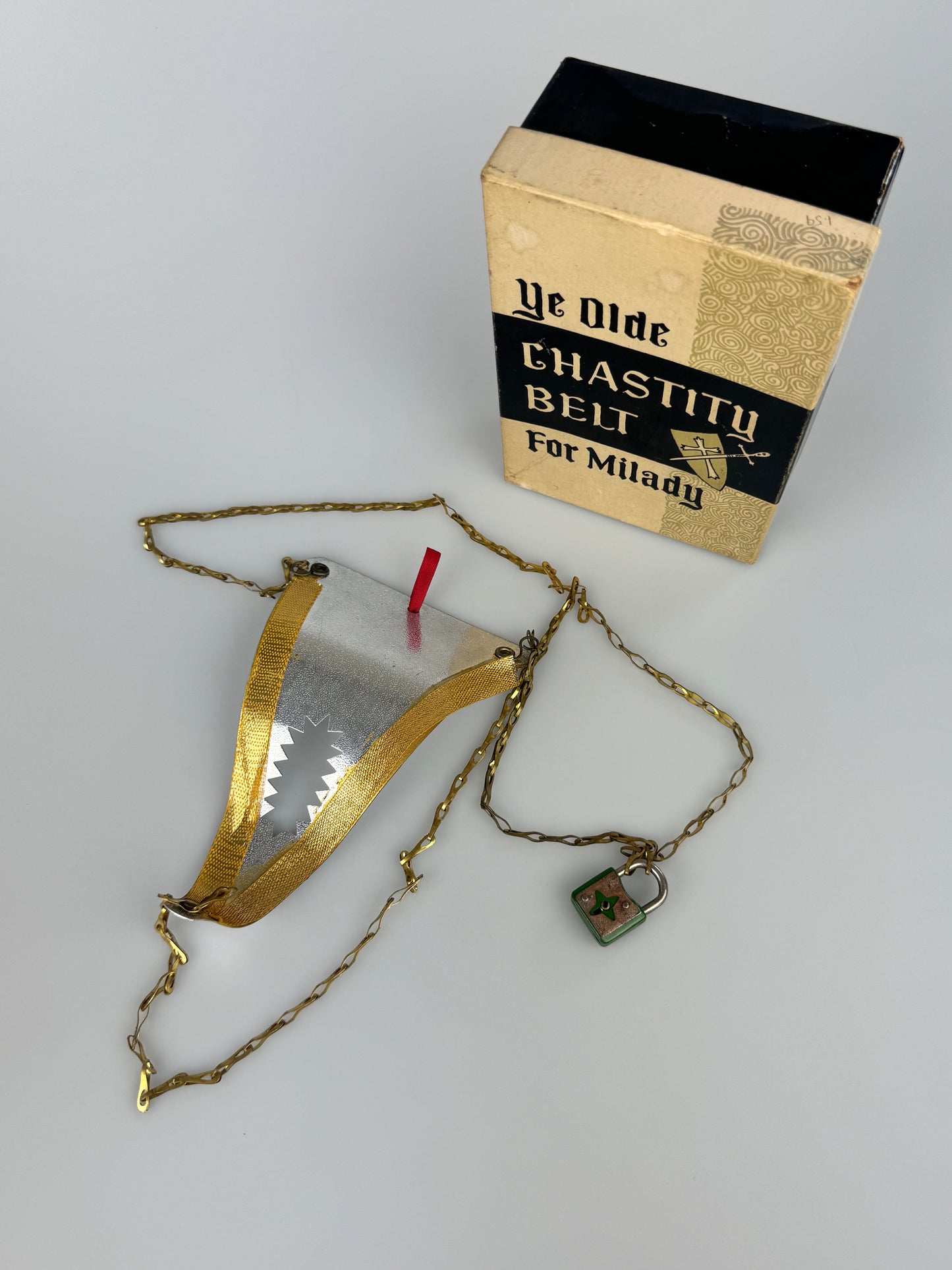 Vintage Naughty Novelty Gag Gift | Ye Olde Chastity Belt