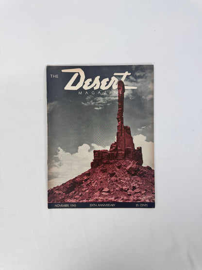 Vintage Ephemera - The Desert Magazine - November 1943