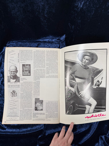 Vintage Paper Arts Magazine – A Critique of America Ron Carter 1988 Issue