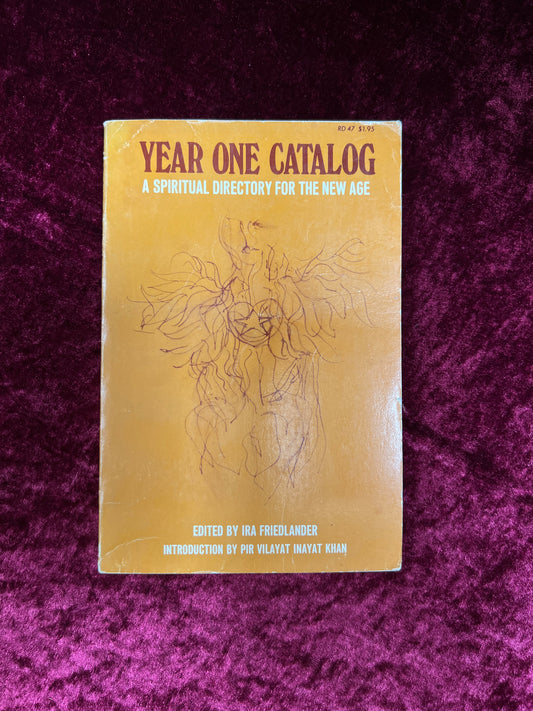 Vintage Paperback Book - Year One Catalog - Ira Friedlander - Harper & Row 1972