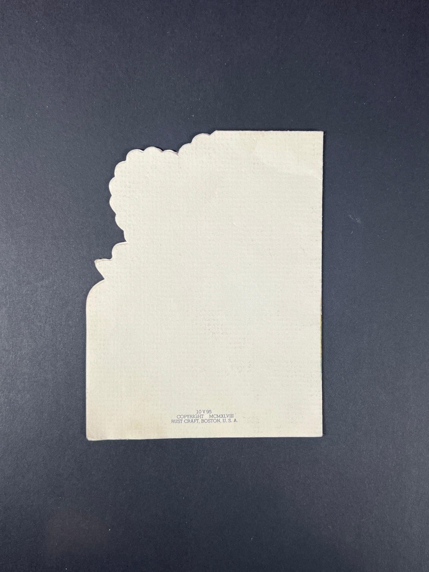 Vintage Ephemera - Valentine’s Day Card - A Valentine Reminder - Rust Craft USA