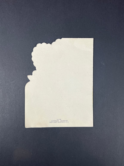 Vintage Ephemera - Valentine’s Day Card - A Valentine Reminder - Rust Craft USA