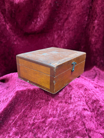 Vintage Oddities - Scale Calibration Weights in Wood Box - WM Ainsworth & Sons