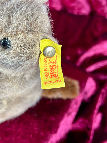 Vintage Collectibles - Miniature Stuffed Toy - Piff The Mouse - 1476/12 - Steiff - Germany