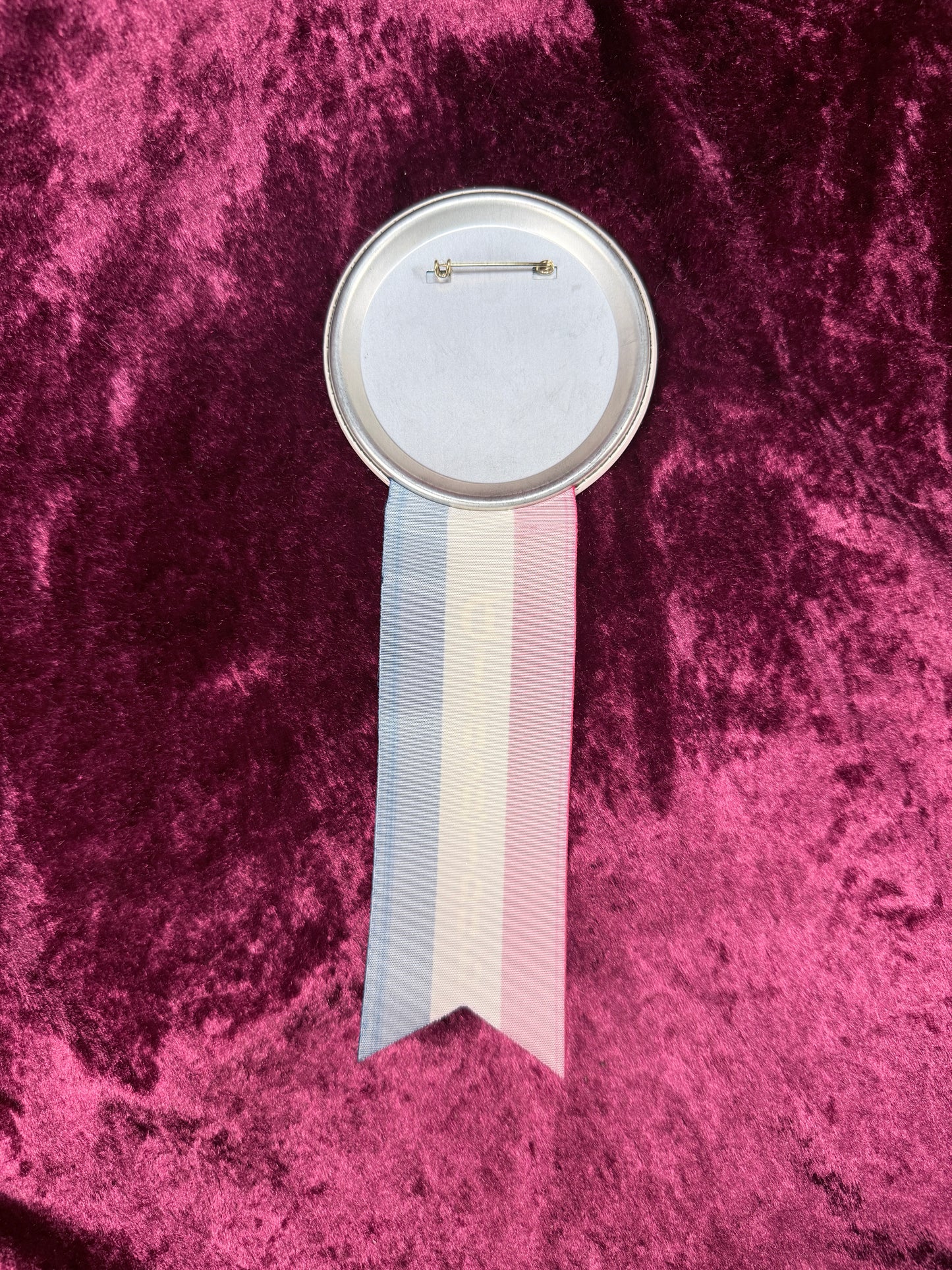Vintage Disney Award Ribbon – Patriotic Character Parade Souvenir - Mickey Donald Goofy