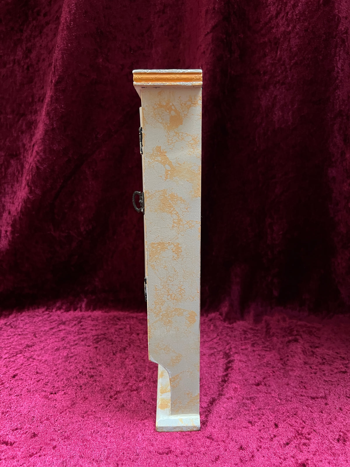 Vintage Terry's Village Wood Key Cabinet - Kitchen Cupboard Wall Key Holder