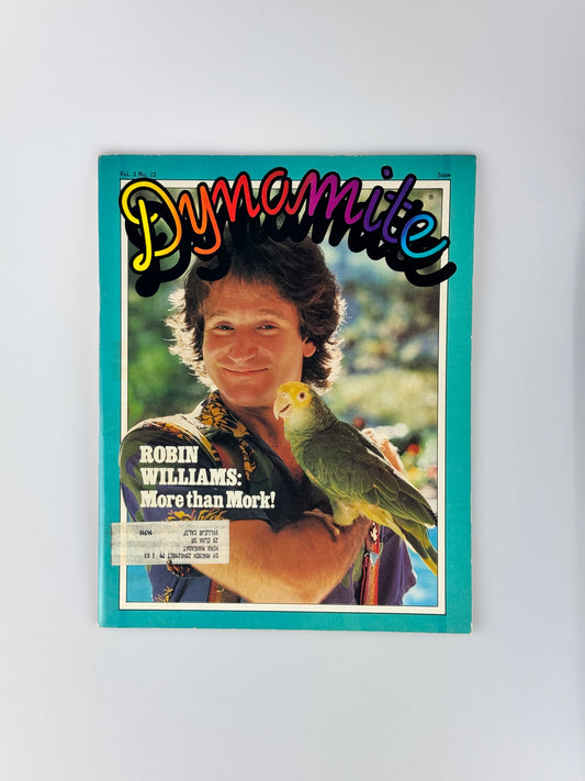 Dynamite Magazine - No. 61 "Robin Williams" - June 1979 w/ Club Stationary