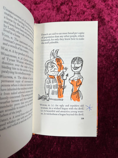 Vintage Paperback - The Devil's Dictionary - Ambrose Bierce - 1958