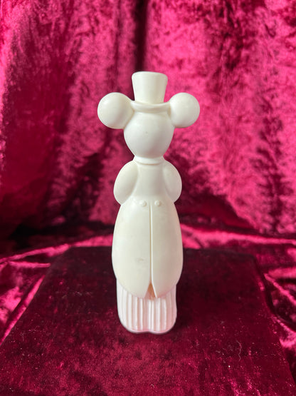 Vintage Perfume Bottle Set - Anthropomorphic Mice Bride and Groom - Avon